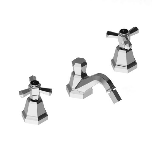 Miscelatore doppio comando per bidet - 3601 - RUBINETTERIE STELLA - da appoggio / in metallo cromato / in bronzo