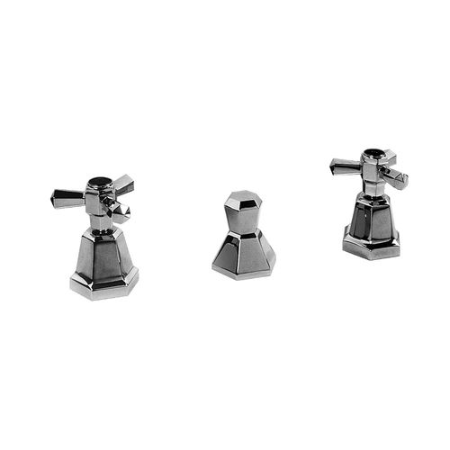 Miscelatore doppio comando per bidet - 3600 - RUBINETTERIE STELLA - da appoggio / in metallo cromato / in bronzo