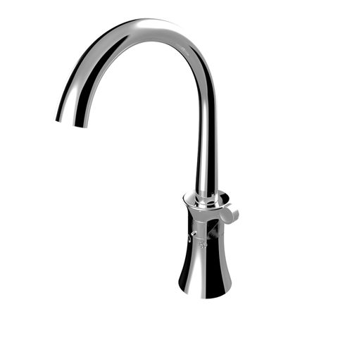 Miscelatore per lavabo - 3223DL - RUBINETTERIE STELLA - da appoggio / meccanico / in metallo cromato