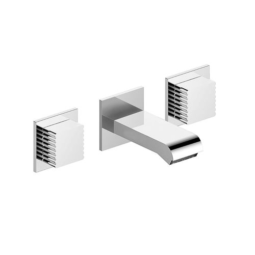 Miscelatore doppio comando per doccia - 3250 - RUBINETTERIE STELLA - per vasca / da parete / in metallo cromato