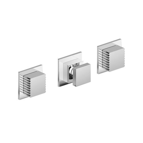 Miscelatore doppio comando per doccia - 3254 - RUBINETTERIE STELLA - per vasca / da incasso / in metallo cromato