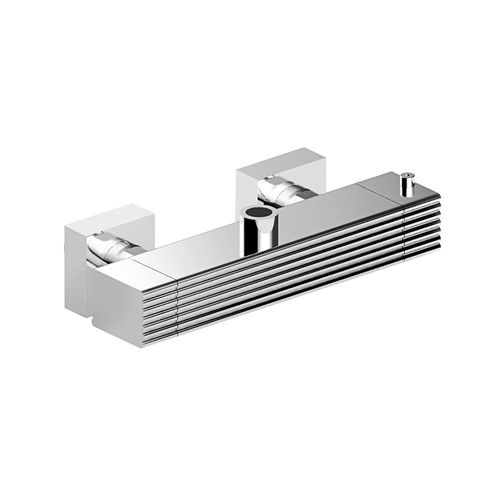 Miscelatore doppio comando per doccia - 3287TM - RUBINETTERIE STELLA - da parete / termostatico / in metallo cromato