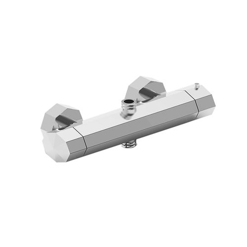 Miscelatore doppio comando per doccia - 3287TM - RUBINETTERIE STELLA - da parete / termostatico / in metallo cromato