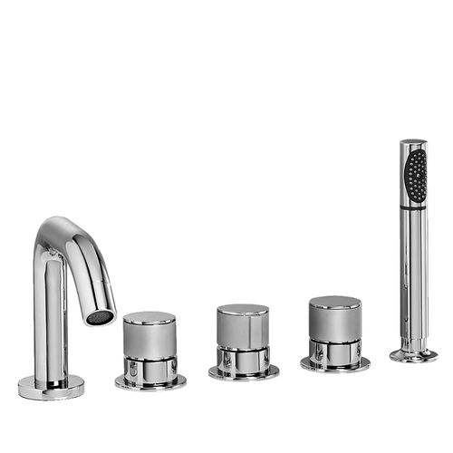Miscelatore doppio comando per doccia - 3256TR308 - RUBINETTERIE STELLA - per vasca / da appoggio / in metallo cromato