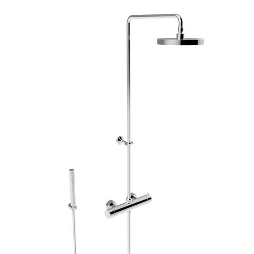 Set doccia da parete - BAMBOO 3287-304-200 - RUBINETTERIE STELLA - contemporaneo / per hotel / con doccia a mano