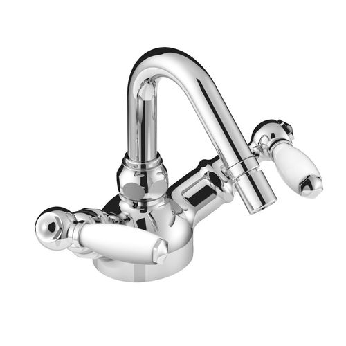 Miscelatore doppio comando per bidet - 3602BIS - RUBINETTERIE STELLA - da appoggio / in metallo cromato / da bagno
