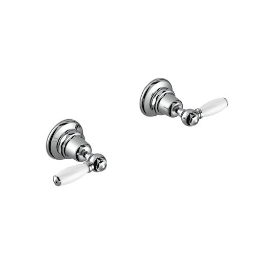 Miscelatore doppio comando per doccia - 3292 - RUBINETTERIE STELLA - da incasso / in metallo cromato / da bagno