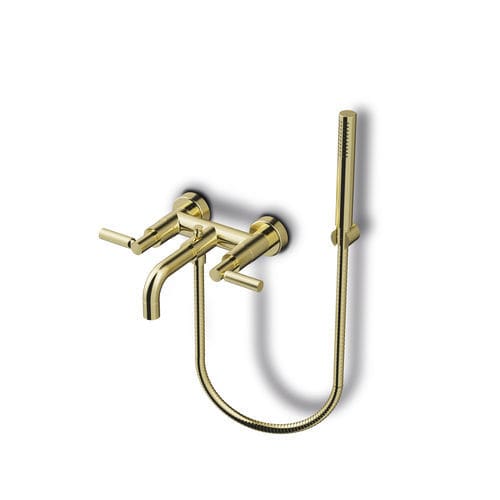 Miscelatore doppio comando per vasca - 3267-304 - RUBINETTERIE STELLA - da parete / di ottone / in pietra