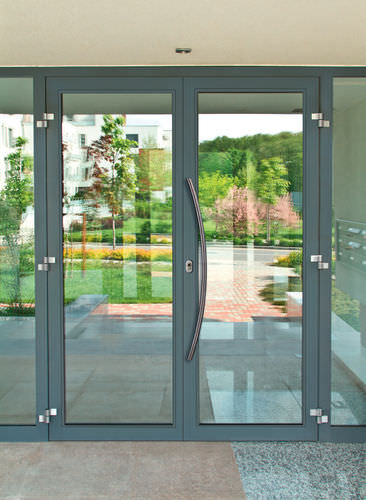 Porta d'ingresso - FPEE - in vetro / battente / vetrata