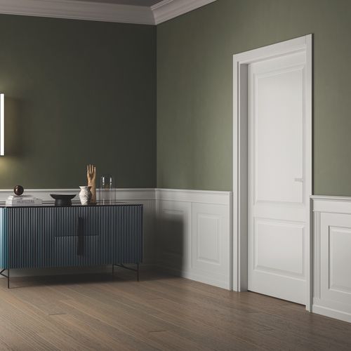 Porta da interno - MILIA MIDUE 2B 50 - GAROFOLI - in legno / battente / classica