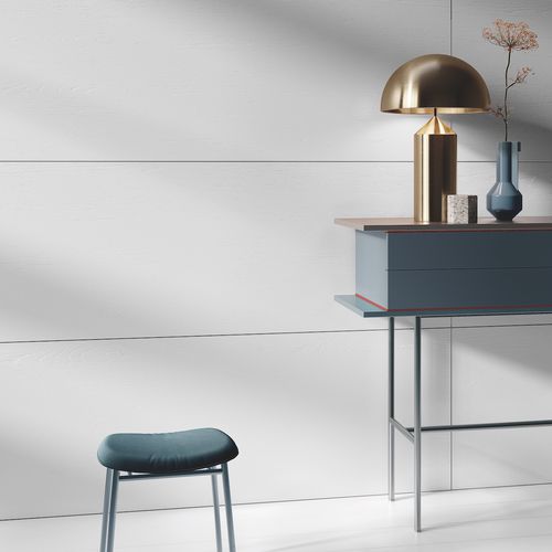 Pannello decorativo per interni - HORIZONTAL PANELLING, WHITE LACQUER. - GAROFOLI - da parete / laccato / liscio