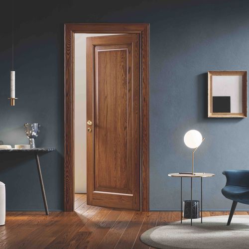 Porta da interno - 110eLode 1B - GAROFOLI - in legno massiccio / battente / classica