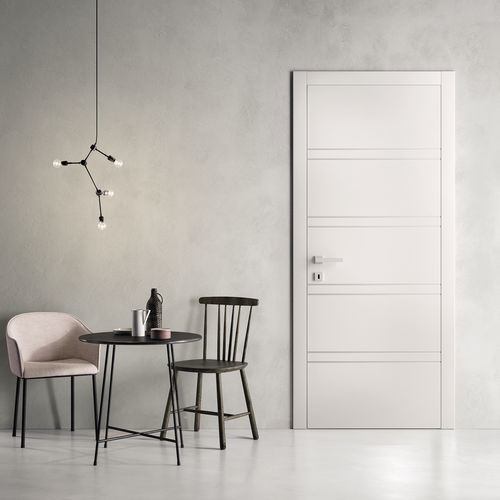 Porta da interno - 8R - GAROFOLI - in legno / battente / contemporanea