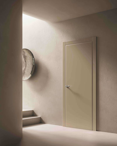 Porta da interno - ZERONDA - GAROFOLI - in legno massiccio / battente / contemporanea