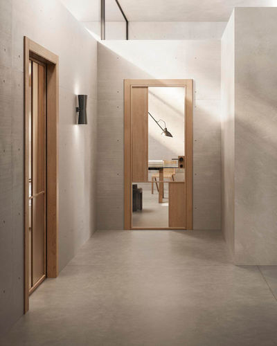 Porta da interno - Velopa 2V2Q - GAROFOLI - in legno / in vetro / battente