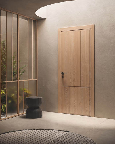 Porta da interno - Noa 4Q - GAROFOLI - in legno / battente / contemporanea