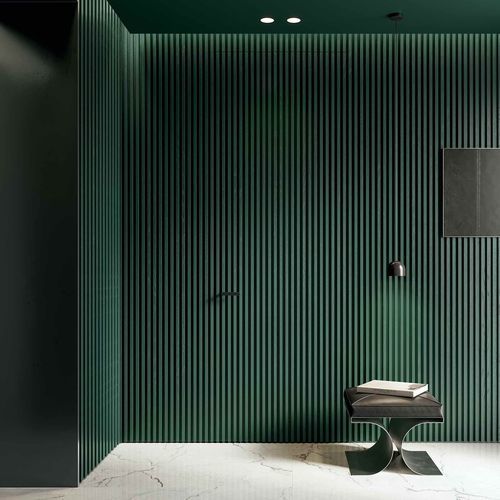 Porta da interno - Filomuro Munia 1L - GAROFOLI - in rovere / battente / contemporanea