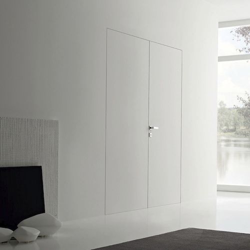 Porta da interno - FILOMURO DOPPIA TINTEGGIABILE - GAROFOLI - in legno / battente / contemporanea