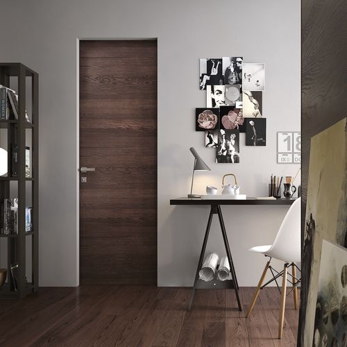 Porta da interno - FILOMURO SOVRANA - GAROFOLI - in rovere / battente / contemporanea