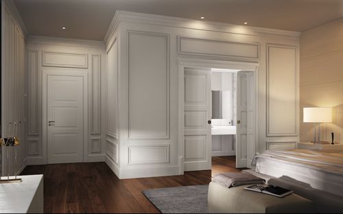 Porta da interno - GDESIGN REI 60 - GAROFOLI - in legno / battente / senza vetri