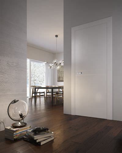 Porta da interno - Miraquadra: Mod. 2R - GAROFOLI - in legno / battente / senza vetri