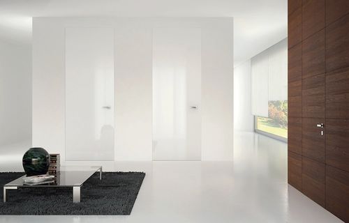 Porta da interno - Filomuro: rasoparete - GAROFOLI - in legno / battente / senza vetri