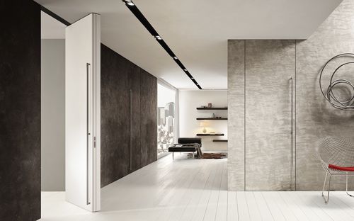 Porta da interno - FILOMURO A BILICO - GAROFOLI - in legno / a bilico / senza vetri