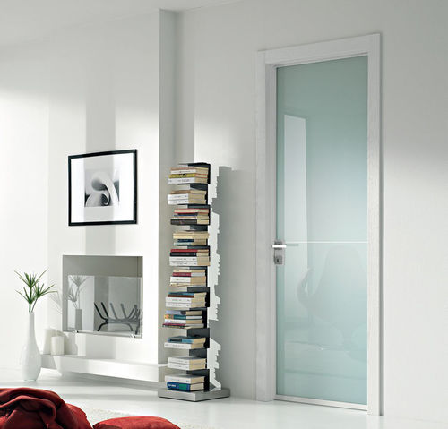 Porta da interno - Gdesigner: Mod. Live - GAROFOLI - in legno / battente / vetrata