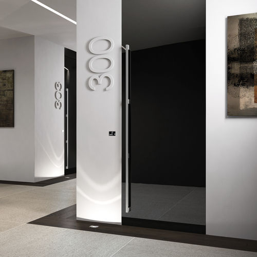 Porta da interno - FILOMURO REI 60 GLASS - GAROFOLI - in legno / battente / vetrata