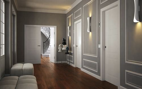 Porta da interno - Gdesigner: Mod. REI 60 bianco - GAROFOLI - in legno / battente / senza vetri