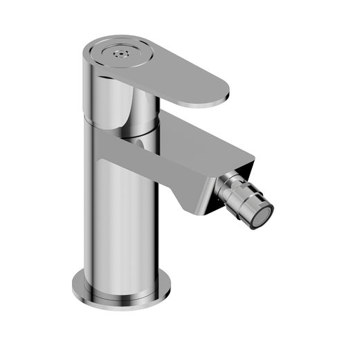 Miscelatore per bidet - ZOOM.7 - THG Paris - da appoggio / in metallo cromato / da bagno