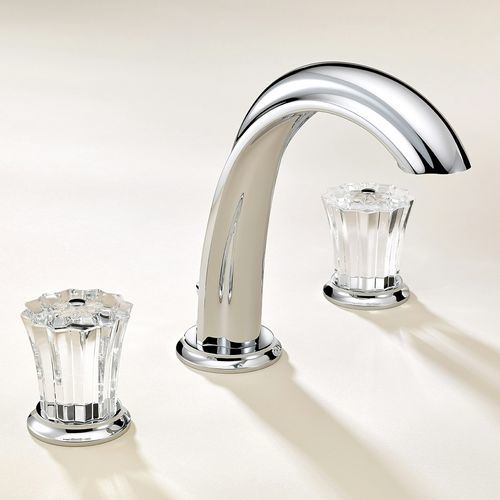 Miscelatore per lavabo - RIM  - THG Paris - da appoggio / in metallo / in cristallo