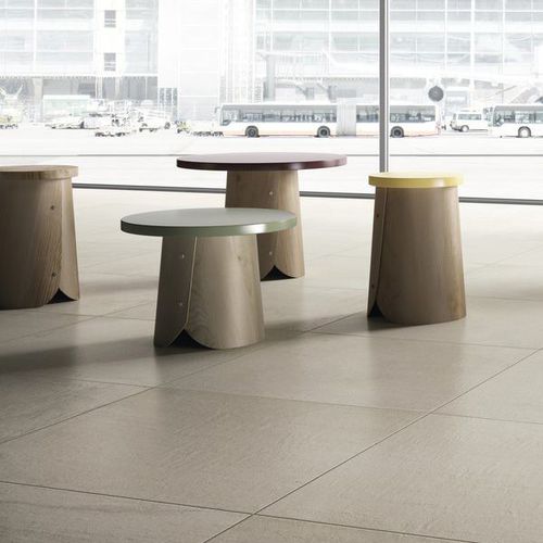 Piastrella in gres porcellanato - CORE SHADE : PLAIN CORE - Fiandre - levigata / da interno / per pavimento