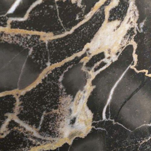 Piastrella in gres porcellanato - PRECIOUS STONES : NERO PORTORO - Fiandre - levigata / da interno / per pavimento