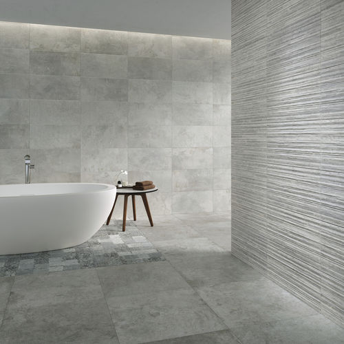 Piastrella in gres porcellanato - TEMPO - GRESPANIA CERAMICA - levigata / a rilievo / da interno