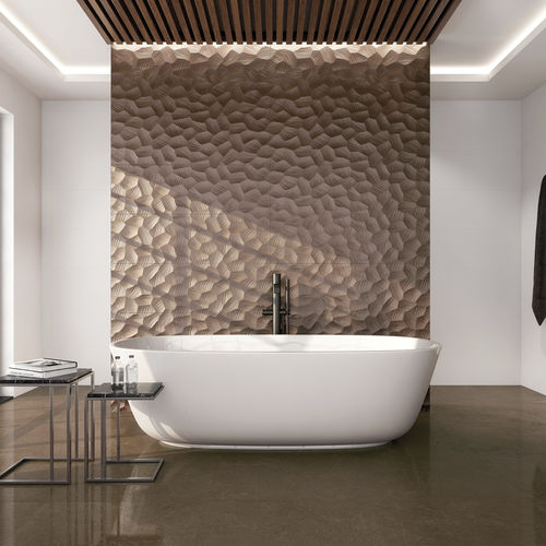 Piastrella in ceramica - WHITE & CO - GRESPANIA CERAMICA - opaca / a rilievo / da interno