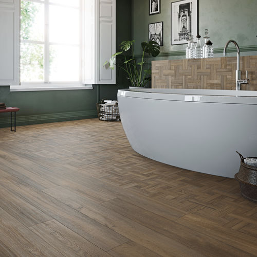 Piastrella in gres porcellanato - SAJONIA - GRESPANIA CERAMICA - opaca / a rilievo / da interno