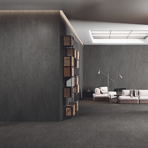 Piastrella in gres porcellanato - COVERLAM BASALTINA - GRESPANIA CERAMICA - opaca / da interno / da esterno