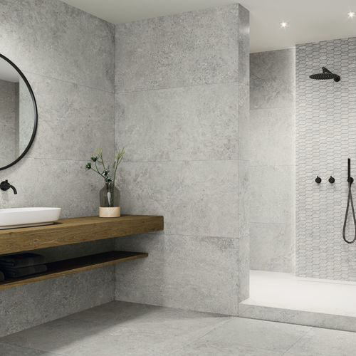 Piastrella in gres porcellanato - ELBA - GRESPANIA CERAMICA - in ceramica / opaca / a rilievo