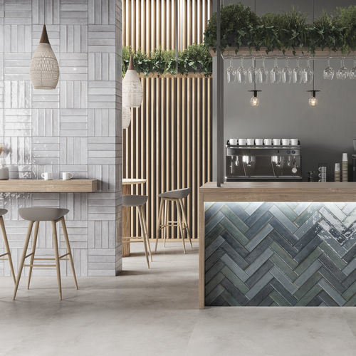 Piastrella in gres porcellanato - BOQUERÍA - GRESPANIA CERAMICA - in ceramica smaltata / lucida / a rilievo
