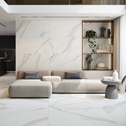 Piastrella in gres porcellanato - ESTATUARIO EXTRA - GRESPANIA CERAMICA - opaca / levigata / da interno