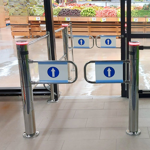 Cancelletto in metallo - OVERGATE - GUNNEBO ENTRANCE CONTROL - su ossatura metallica