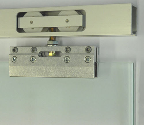 Cerniera per porta scorrevole - JUNIOR 40/GS - Hawa Sliding Solutions AG - per porta a vetri / in metallo / contemporanea