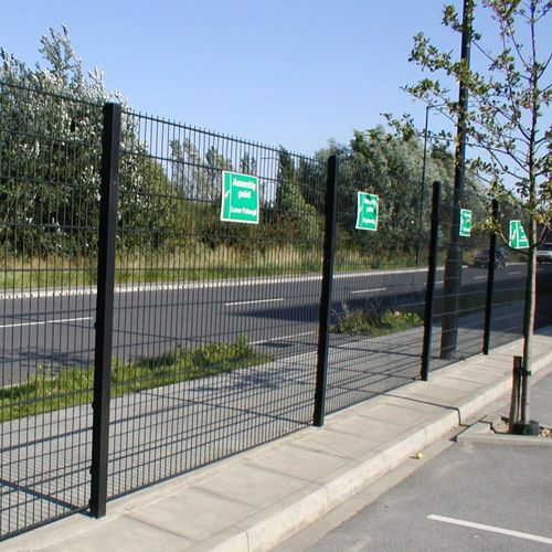 Recinzione a maglia saldata - PALLAS LITE - HERAS - industriale / in acciaio / ad alta sicurezza