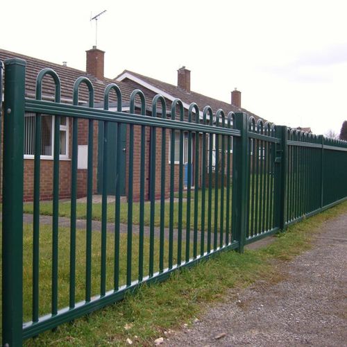 Recinzione a sbarre - TR700  - HERAS - da giardino / in acciaio galvanizzato / classica