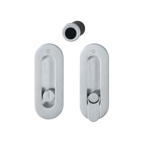 Maniglia per porta scorrevole - M472 - HOPPE - in ottone / contemporanea / con serratura integrata