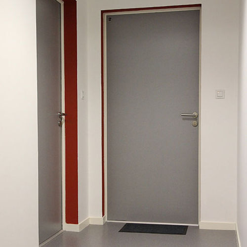 Porta da interno - ISACLUB 39 - HUET - in faggio / in pino / in acciaio