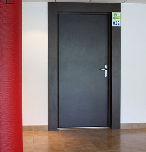 Porta da interno - ISACLUB 30 - HUET - in faggio / in pino / in acciaio