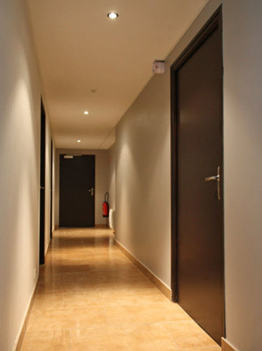 Porta da interno - AXIOME 39 CR3 - HUET - in faggio / in acciaio / in laminato