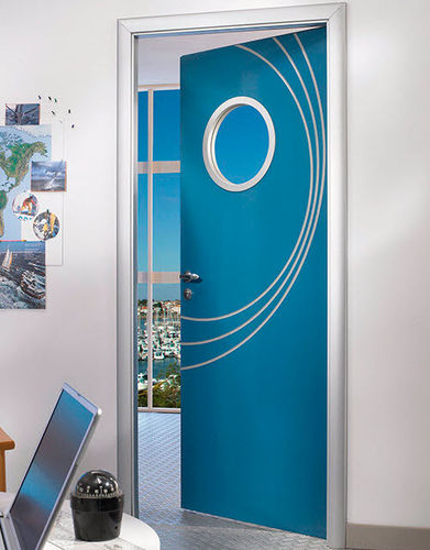 Porta da interno - AME TECHNIDECOR®  - HUET - in MDF / in faggio / in pino